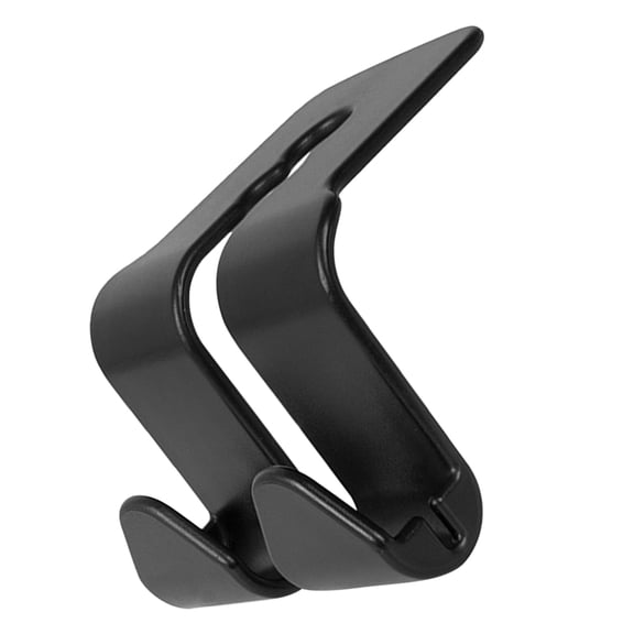 BESTONZON Black Car Headrest Hooks for Seat Strong Durable Multi Item Support and Easy Use