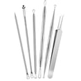 thumbnail image 1 of BESTOPE Blackhead Remover Pimple Comedone Extractor Tool Best Acne Removal Kit - Treatment for Blemish, Whitehead Popping, Zit Removing for Risk Free Nose Face Skin, 1 of 6