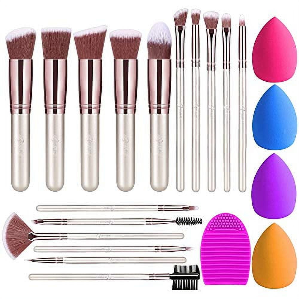 Docolor Makeup Brush Cleaning Tool - Makeup Brush Quick Cleaner Sponge -  Removes Shadow Color from Your Brush
