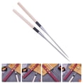 thumbnail image 1 of BESTOYARD Portable Stainless Steel and Wood Chopsticks Practical for Kitchen, 1 of 8