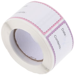 BESTOYARD 1 Roll Self-Adhesive Labels for Bottles and Medicine Paper Multi-Color