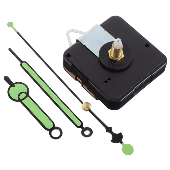 BESTOYARD Clock Movement Replacement, Light Green Plastic, High Precision, DIY Projects, 1Set