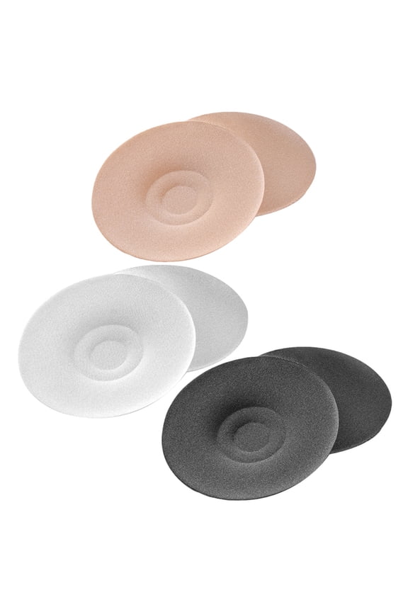 1Set Comfortable Black Bra Cup Inserts Invisible Bra Pads Stay in Place for Woman Wear