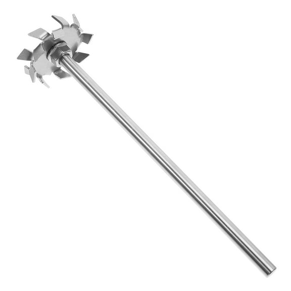 BESTOYARD Laboratory Stainless Steel Stir Rod Plated Silver for Efficient Particle Mixing 1Set