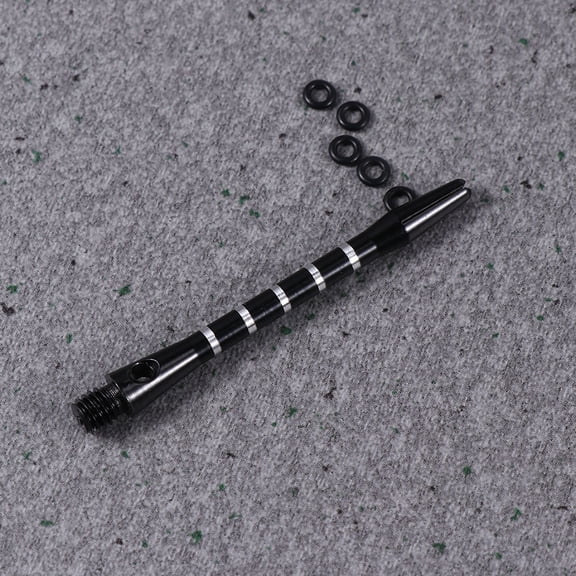 BESTOYARD 10Sets Aluminum Alloy Shaft Replacements with Knurled Grip for Darts Accessories