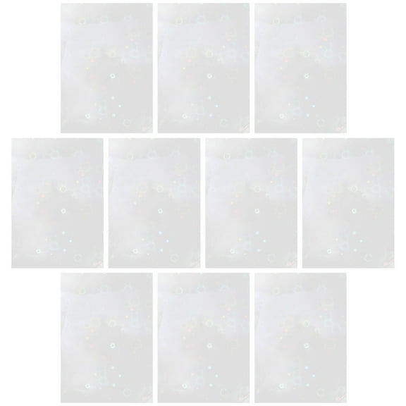 BESTOYARD Multi Color Laminating Film for Photos Waterproof Clear Plastic Protective Sheets for Document Sealing