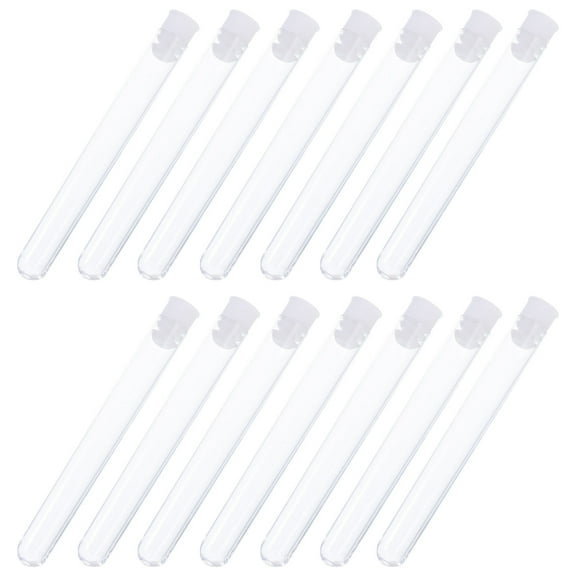 BESTOYARD Compact Ps Test Tubes for Science, Ergonomic Screw, Leak-Proof, 100Pcs