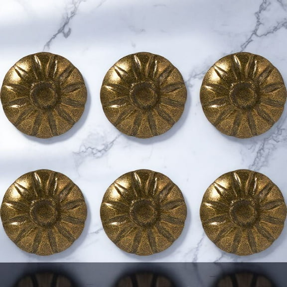 BESTOYARD 100pcs Mum Thumbtacks Decorative Pushpin Round Iron for Office Use