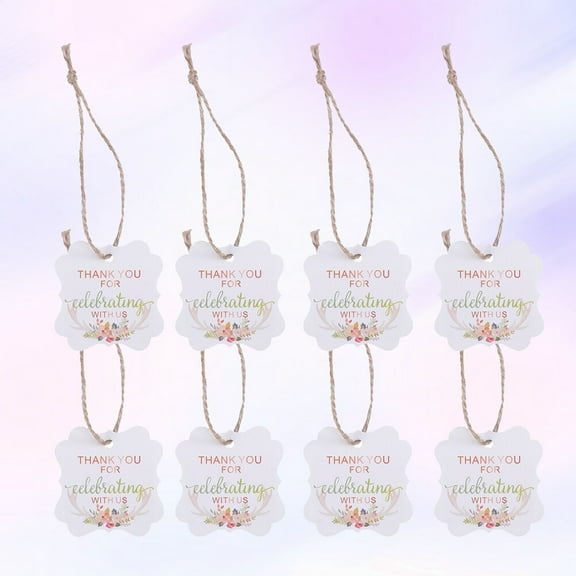 BESTOYARD T You Hangtag Kraft Paper Hangtag 100Pcs For Baking Store