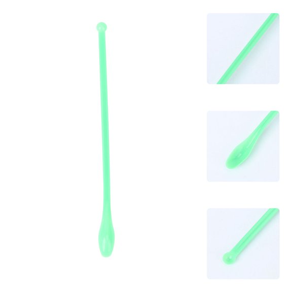 BESTOYARD Plastic Sampling for and Granule Perfect for Home Lab Restaurant Use 100 Pieces Green