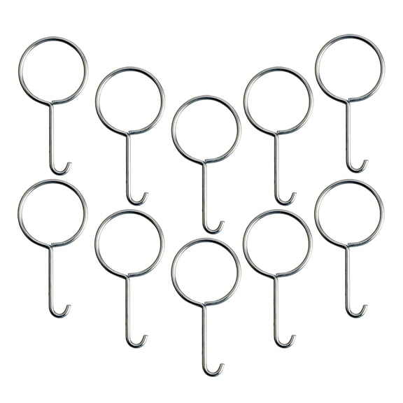 BESTOYARD 10Pcs Home Use Stainless Steel Drain Lifting Hooks Reliable Shower Drain Grate Removal Tools