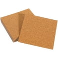thumbnail image 1 of BESTOYARD Absorbent Cork Coasters Cork Mats for Craft Enthusiasts Wood Color Heat Insulation 10PCS, 1 of 6