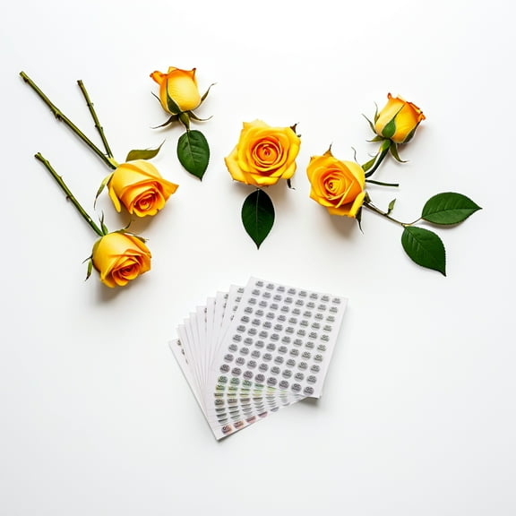 BESTOYARD 1600Pcs Self Adhesive Plated Silver Qc Passed Stickers PVC Labels for Warehouse Shipping Tags