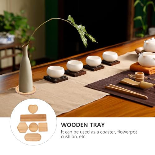 BESTOYARD 18 Pcs Mosaic Tray Serving Tray Round Appetizer Serving Tray ...
