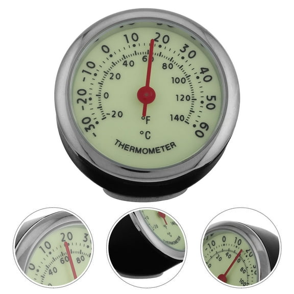 BESTOYARD 1Pack Car Thermometer With Compact Design Multi Colored External Temperature Gauge For Vehicle Drivers