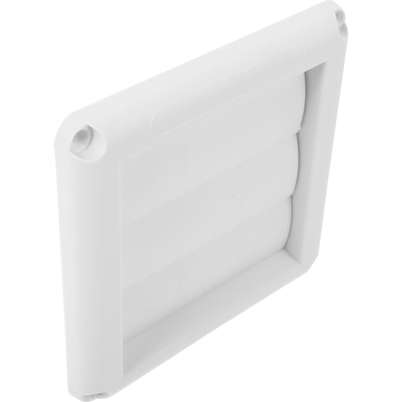 BESTOYARD White Plastic Dryer Vent Cover Home Use Improves Dryer Efficiency and Aesthetics