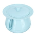 thumbnail image 1 of BESTOYARD portable urinal pan Spittoon Blue Thicker Material Adult Household Use 1Pack 7.9*7.9in, 1 of 5