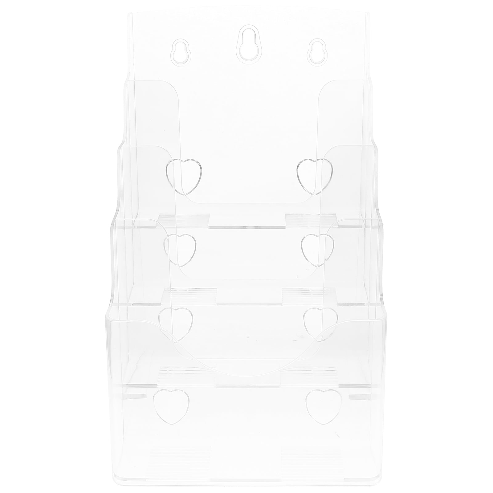 BESTOYARD Transparent Acrylic File Organizer Desktop Stand for ...