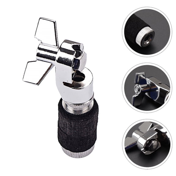 BESTOYARD Quick Release Hi Hat Clutch Silver Stainless Steel 1Pcs Drum Percussion Accessory