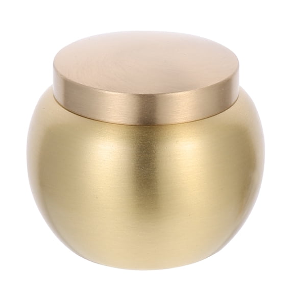 BESTOYARD Pet Cinerary Urn Copper Small Size Safe Ashes Box for Lasting Memory