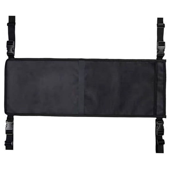 BESTOYARD Wheelchair Hanging Bag Oxygen Bottle Organizer 840D Oxford Cloth Black Walker Handle 1Set