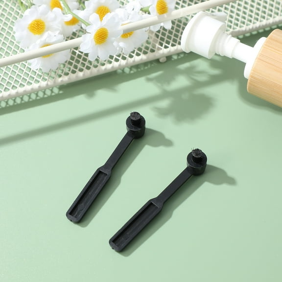 BESTOYARD 2Pcs Vinyl Record Cleaner Brush Plastic Stylus Cleaner for Dust Removal