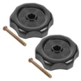 thumbnail image 1 of BESTOYARD Durable Rv Vent Knob Black Plastic for Home Air Circulation and Safety 2Pcs, 1 of 1