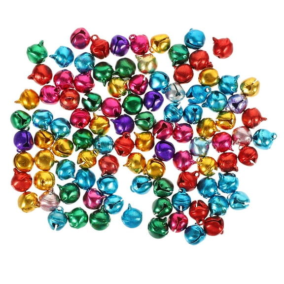 BESTOYARD Crisp Sound Metal Bells Assorted Color 200Pcs