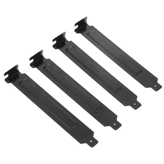 BESTOYARD 20Pcs Computer Case Slot Cover Black Pci L Blank Bracket for Pc Chassis
