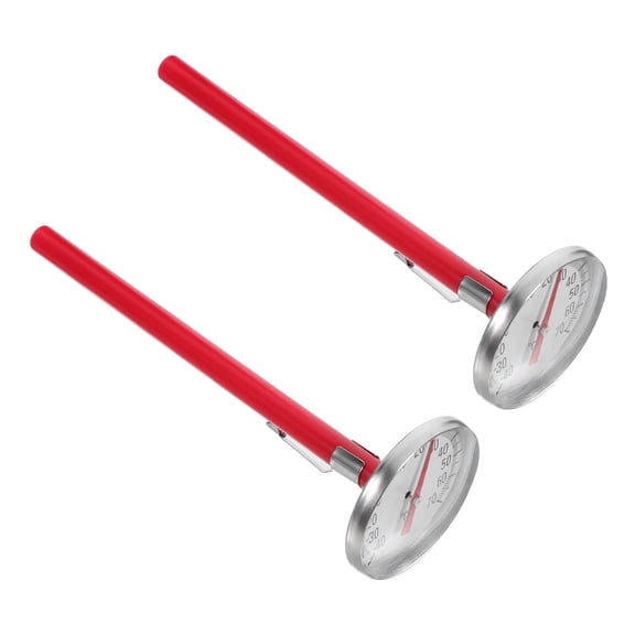 BESTOYARD Red Mechanical Car Air Conditioner Thermometer Battery Free Easy Installation
