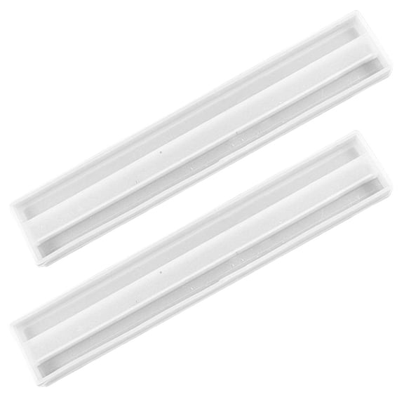 BESTOYARD 2Pcs Reusable Silicone Domino Stand Mold for DIY Resin Crafts Flexible and Durable