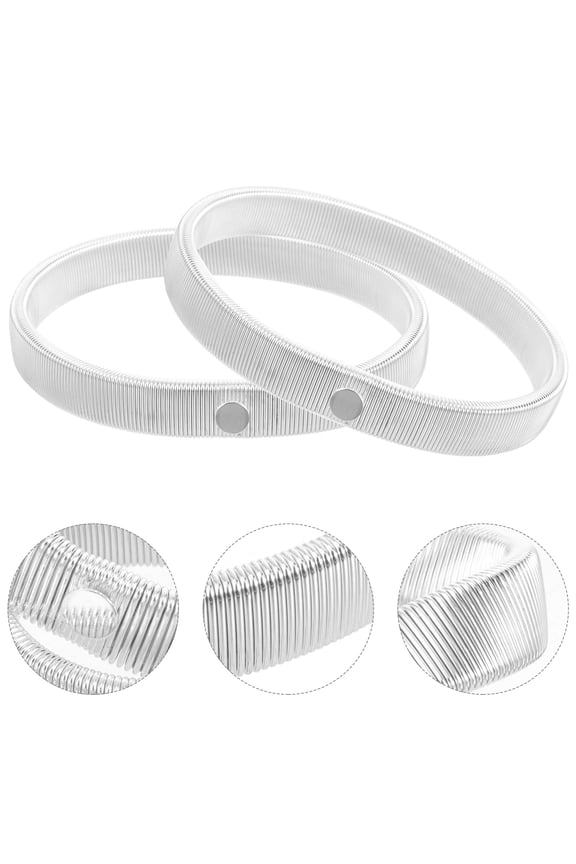 Elastic Bracelet Shirt Sleeve Holder 2Pcs
