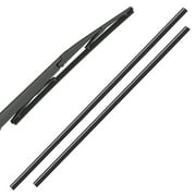 BESTOYARD 2Pcs Auto Windscreen Wiper Rubber p Black Durable Replacement ps