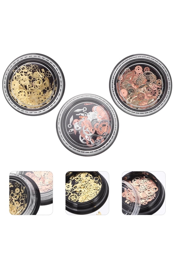 Lightweight Alloy Gear Charm for Steampunk Pendant Decoration and Craft Accessories