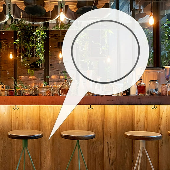 BESTOYARD 3Pcs Bar Stool Floor Protectors Rubber Ring Black Durable Base Foot Protectors