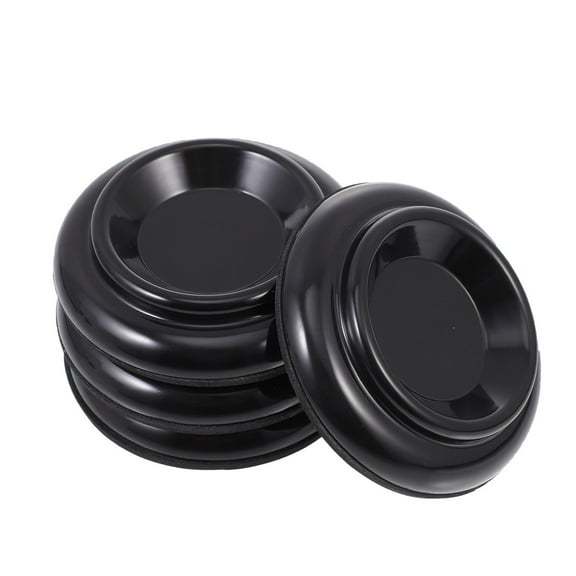 BESTOYARD 4Pcs Caster Mats Floor Protectors Non Slip Sound Absorbing Pads