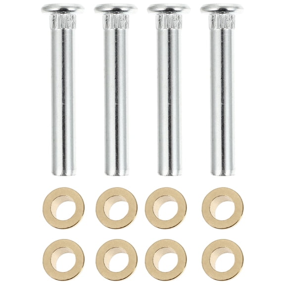 BESTOYARD 4Pcs Vehicle Door Hinge Repair Kit Aluminum Alloy Car Door Repair Bushing Set