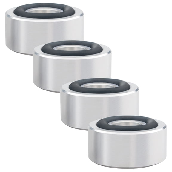 BESTOYARD Speaker Isolation Pads Aluminum for Desk Vibration Dampening