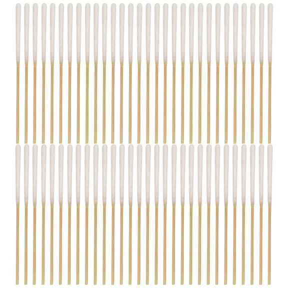 BESTOYARD 60Pcs Ear Cleaning Cotton Swabs with High Water Absorption Assorted Color