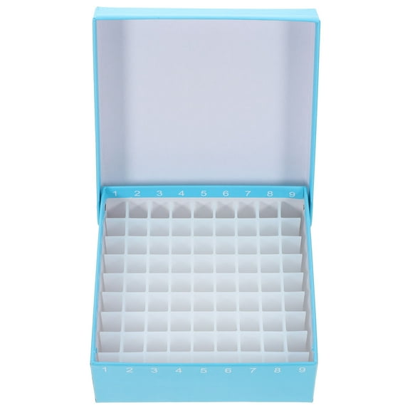 BESTOYARD Cooling Box for Lab Microcentrifuge Tube Cryogenic Storage Box Plastic 1Pack