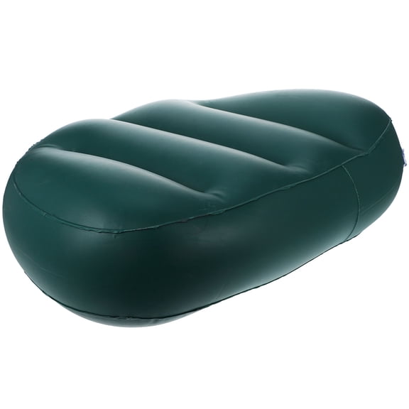 BESTOYARD Dark Green PVC Water Rafting Inflatable Cushion Seat with High Resilience for Boating