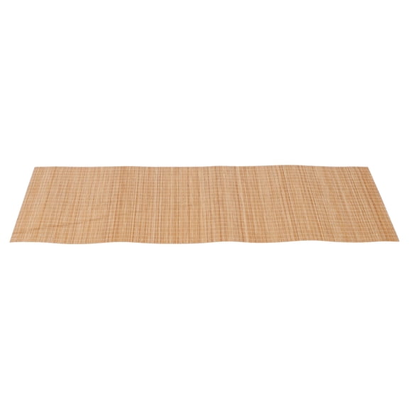 BESTOYARD Brown Bamboo Table Mat Runner for Home Tearoom Decoration Waterproof and Practical