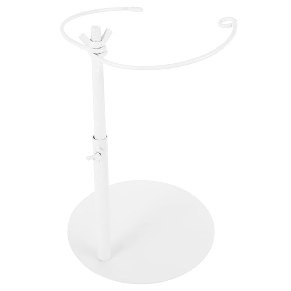 BESTOYARD White Metal Flower Bouquet Riser for Kitchen Desktop Flower Arrangement