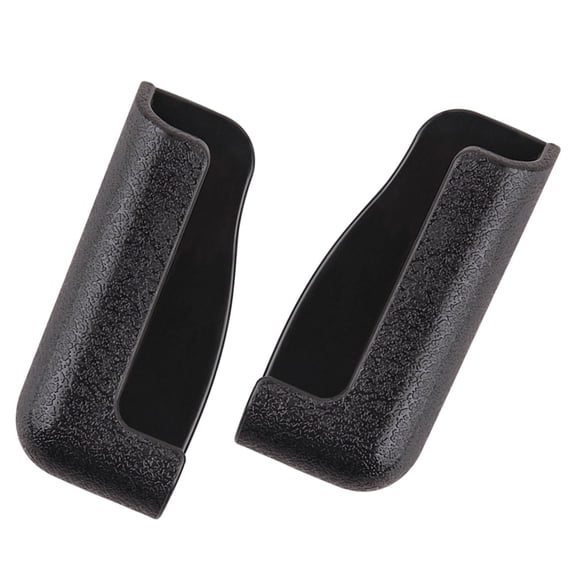 BESTOYARD 2Pcs Multi Functional Car Phone Stand Black Plastic Navigation Support for Dashboard Mobile Phone Rack