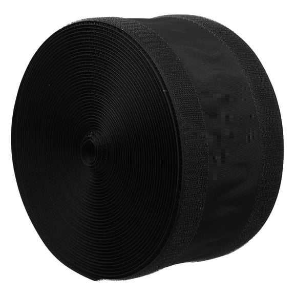 BESTOYARD Reusable Cable Cover Black Nylon Flexible Floor Cable Protector for Home