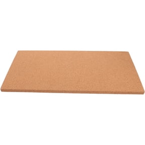 BESTOYARD Adhesive Bulletin Board Cork Board 1Set Brown Simple Style for Adults Office Use