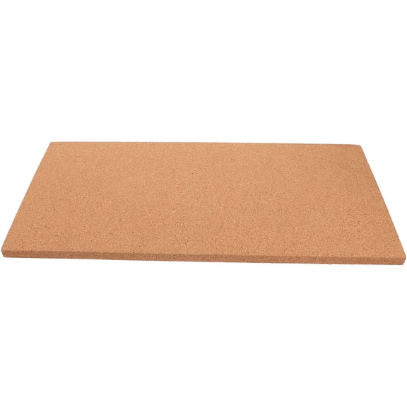 BESTOYARD Adhesive Bulletin Board Cork Board 1Set Brown Simple Style for Adults Office Use