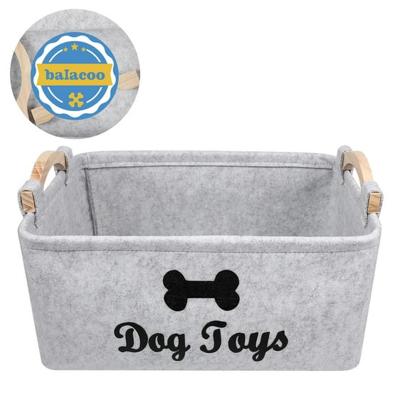 BESTOYARD Pet Storage Organizer Storage Box Felt 1Pcs