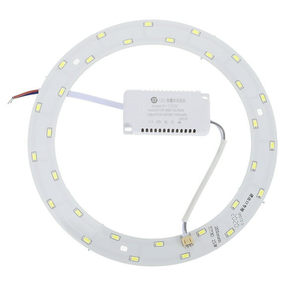 BESTOYARD White 15W Circular LED Ceiling Light with Magnetic Mount and Smd 5730 Leds