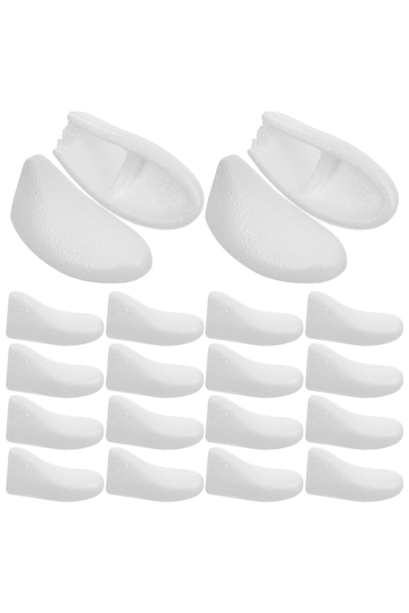 Fashion Boot Shaper Foam Boot Holders White 10 Pairs